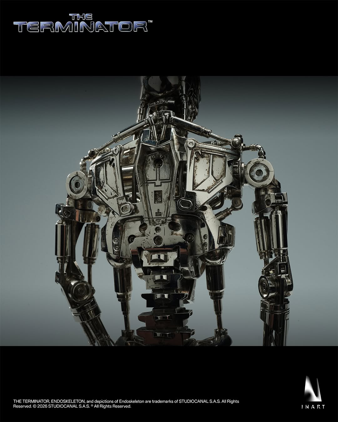 Inart Collectibles - The Terminator: T-800 Endoskeleton 1/6 Collectible Figure Pre-order
