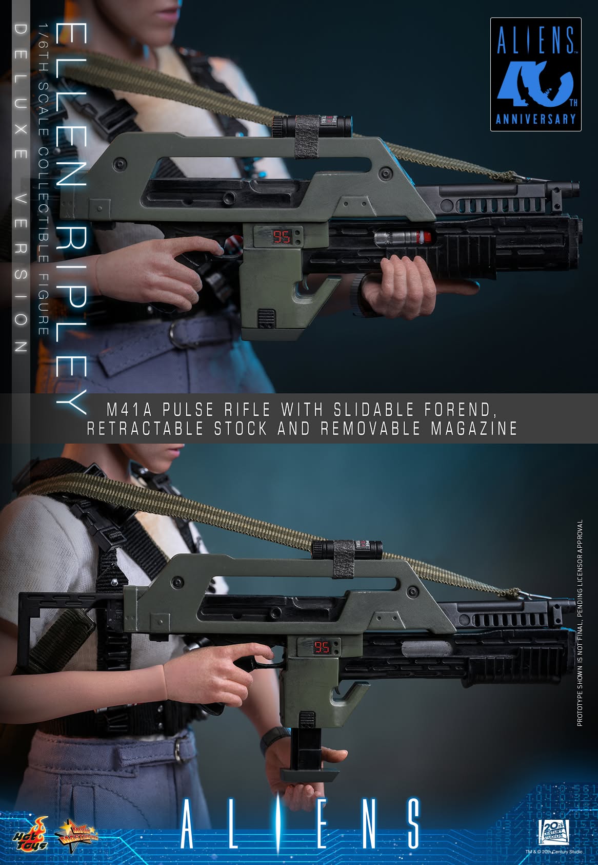 Hot Toys – MMS895 – Aliens: Ellen Ripley (Deluxe Version) 1/6th scale Collectible Figure - Preorder Now!!!