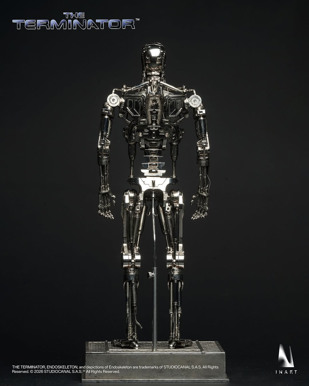Inart Collectibles - The Terminator: T-800 Endoskeleton 1/6 Collectible Figure Pre-order
