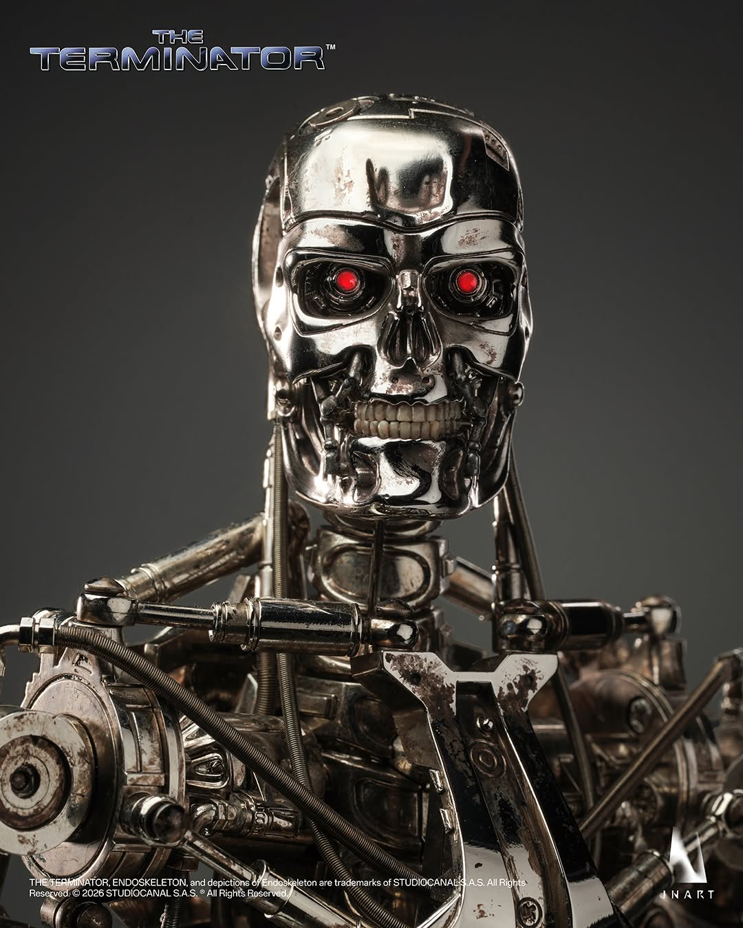 Inart Collectibles - The Terminator: T-800 Endoskeleton 1/6 Collectible Figure Pre-order