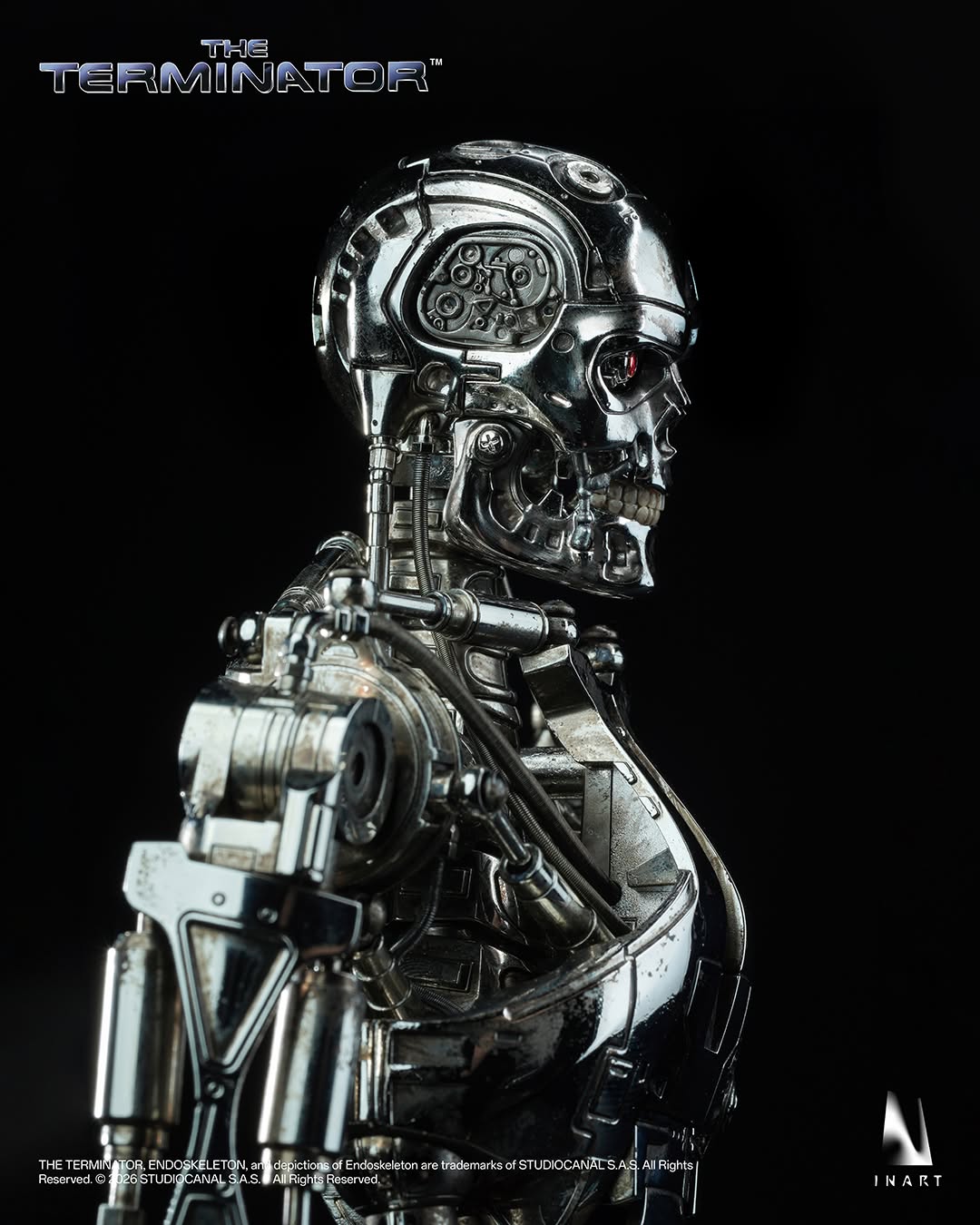 Inart Collectibles - The Terminator: T-800 Endoskeleton 1/6 Collectible Figure Pre-order