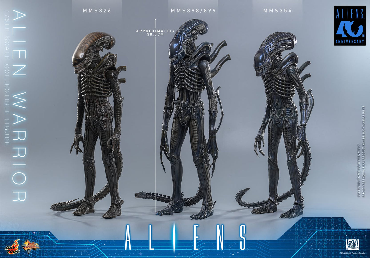 Hot Toys – MMS899 – Aliens: Alien Warrior (Deluxe Version) 1/6th scale Collectible Figure - Preorder Now