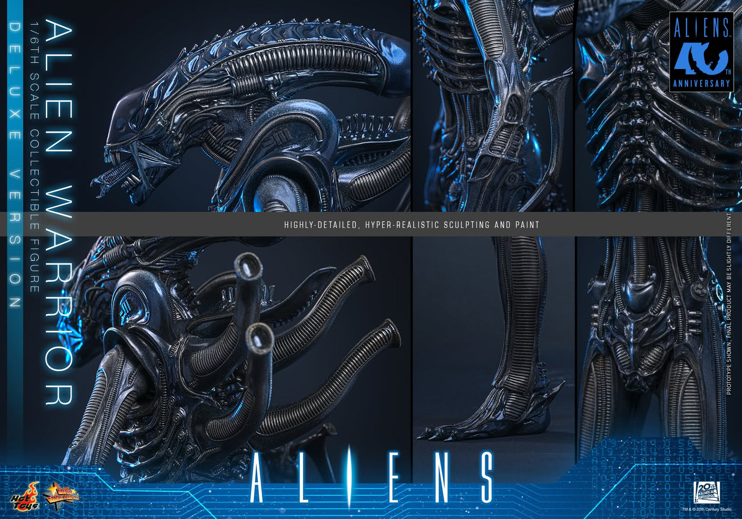 Hot Toys – MMS899 – Aliens: Alien Warrior (Deluxe Version) 1/6th scale Collectible Figure - Preorder Now