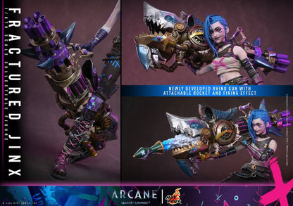 Hot Toys - TMS183- Arcane: Fractured Jinx 1/6th Scale Collectible Figure Pre-order