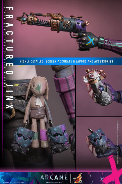 Hot Toys - TMS183- Arcane: Fractured Jinx 1/6th Scale Collectible Figure Pre-order