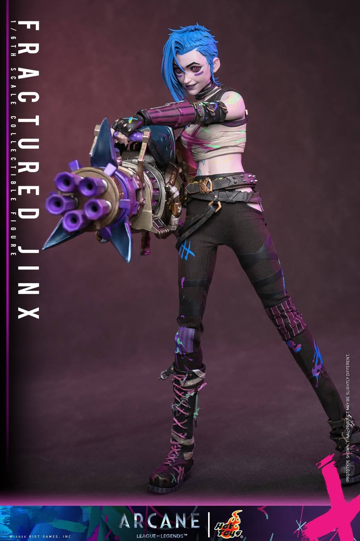 Hot Toys - TMS183- Arcane: Fractured Jinx 1/6th Scale Collectible Figure Pre-order