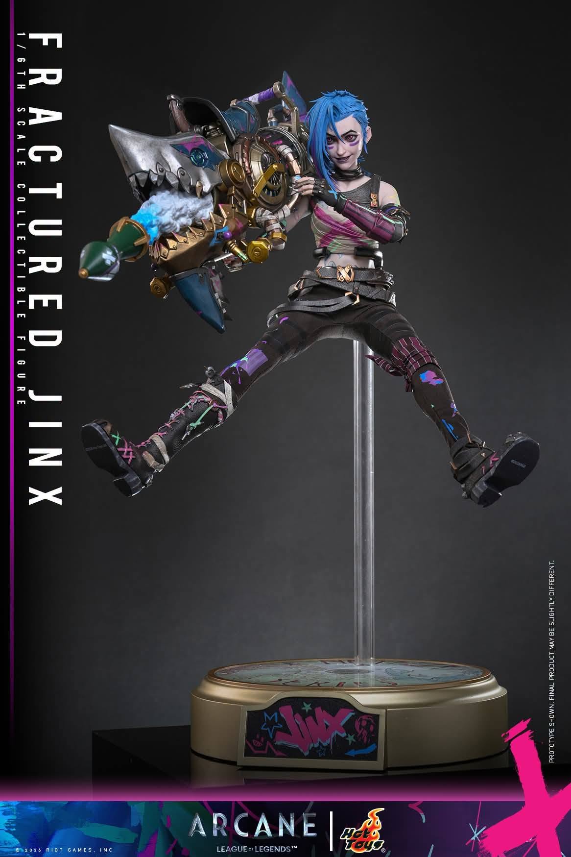 Hot Toys - TMS183- Arcane: Fractured Jinx 1/6th Scale Collectible Figure Pre-order