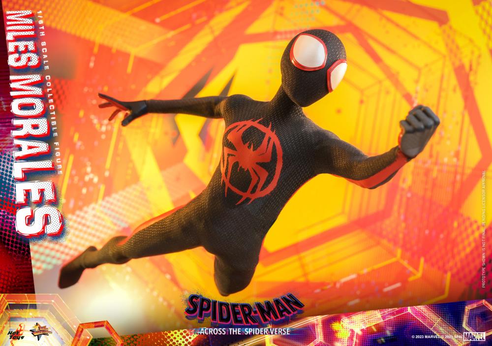 Hot Toys - MMS710 - Spider-Man: Across The Spider-Verse: Part One: Spider-Man (Miles Morales) 1/6 Scale Figure