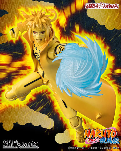 Tamashii Nations - S.H.Figuarts - Naruto: MINATO NAMIKAZE (Kurama Link Mode) -Bond of Light That Shatters Darkness- Preorder