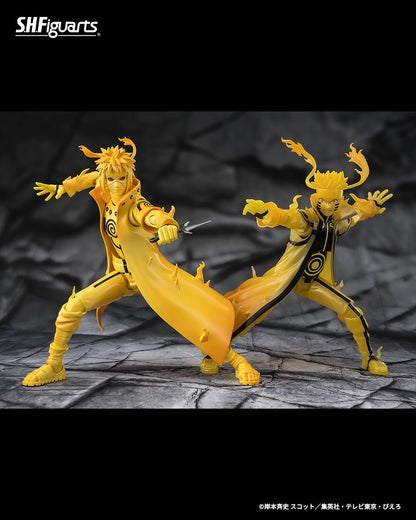 Tamashii Nations - S.H.Figuarts - Naruto: MINATO NAMIKAZE (Kurama Link Mode) -Bond of Light That Shatters Darkness- Preorder