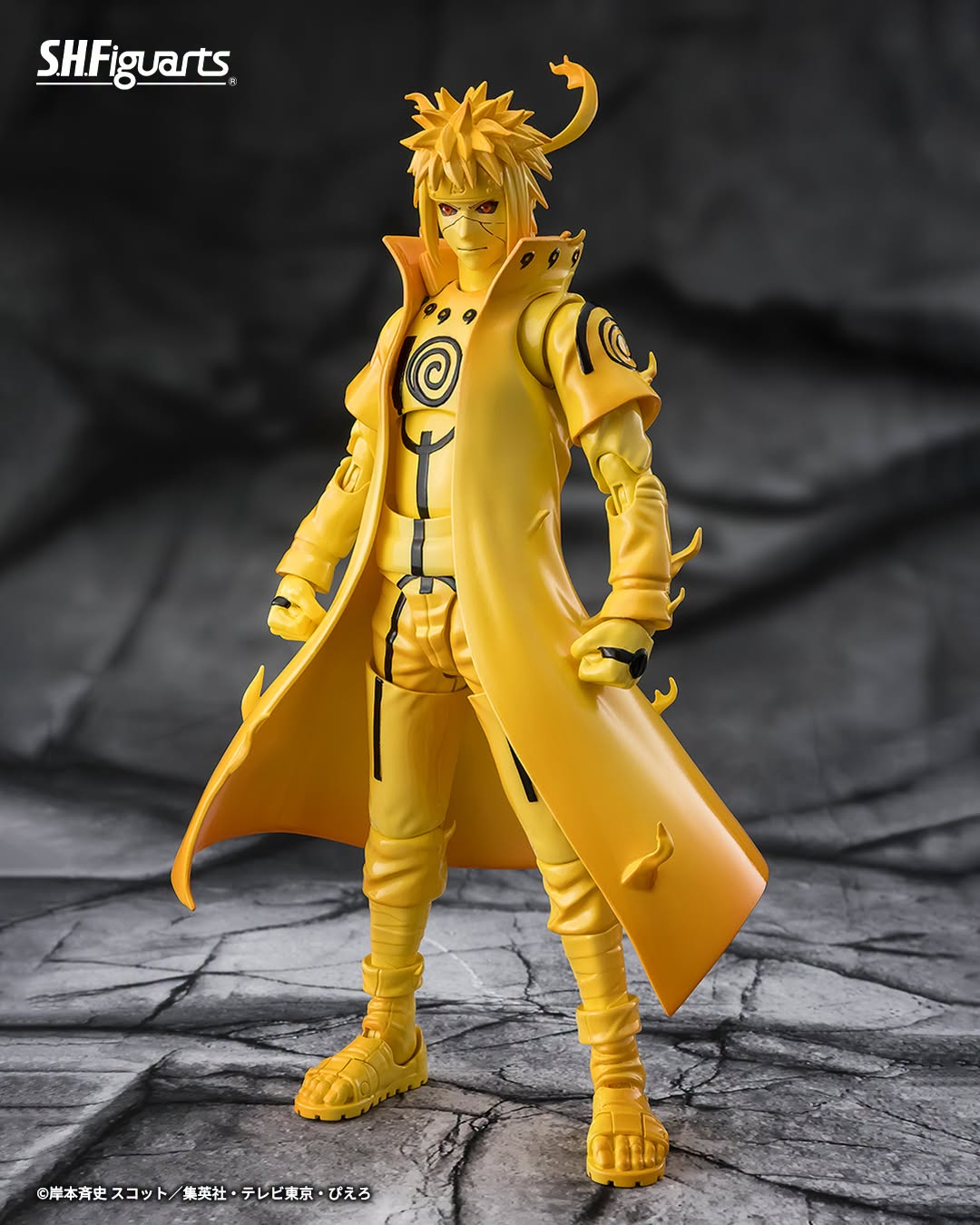 Tamashii Nations - S.H.Figuarts - Naruto: MINATO NAMIKAZE (Kurama Link Mode) -Bond of Light That Shatters Darkness- Preorder