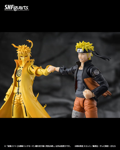 Tamashii Nations - S.H.Figuarts - Naruto: MINATO NAMIKAZE (Kurama Link Mode) -Bond of Light That Shatters Darkness- Preorder