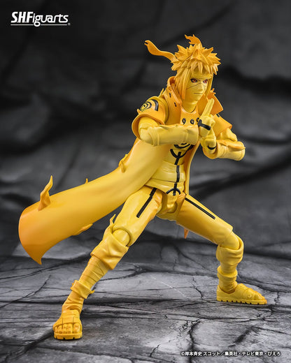 Tamashii Nations - S.H.Figuarts - Naruto: MINATO NAMIKAZE (Kurama Link Mode) -Bond of Light That Shatters Darkness- Preorder