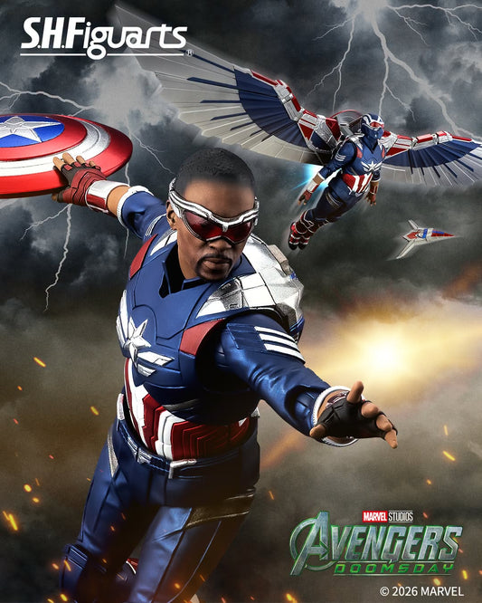 Tamashii Nations - S.H.Figuarts: Avengers - The Doomsday: CAPTAIN AMERICA Preorder