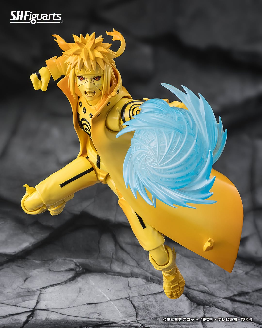 Tamashii Nations - S.H.Figuarts - Naruto: MINATO NAMIKAZE (Kurama Link Mode) -Bond of Light That Shatters Darkness- Preorder