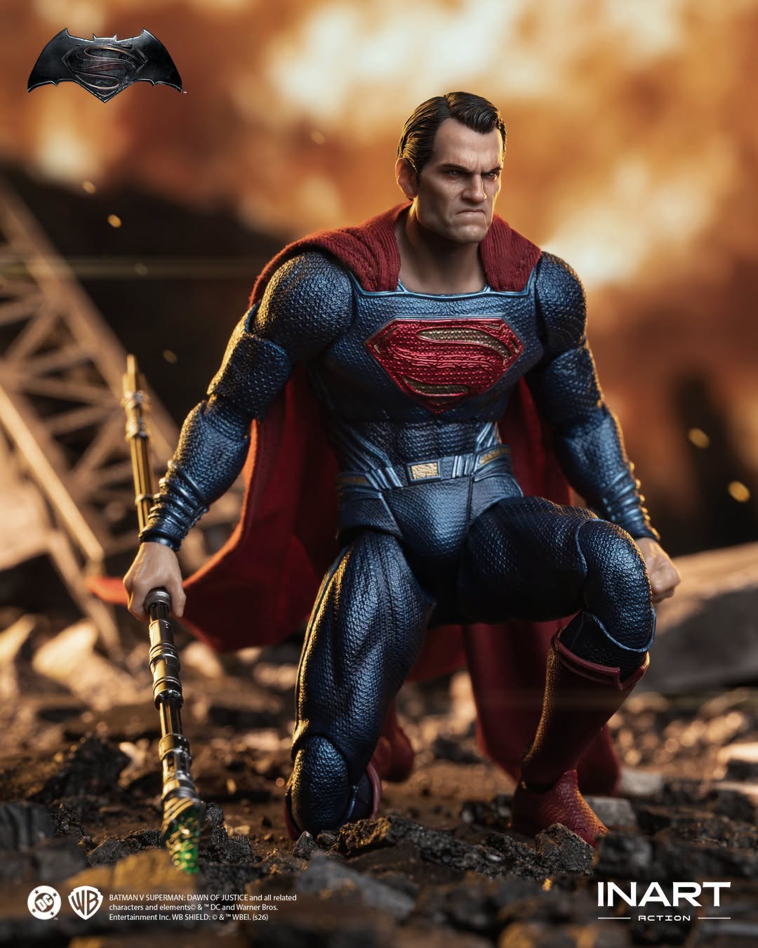 INART Collectibles - Batman VS Superman (Dawn of Justice): 1/12 Scale Superman Preorder