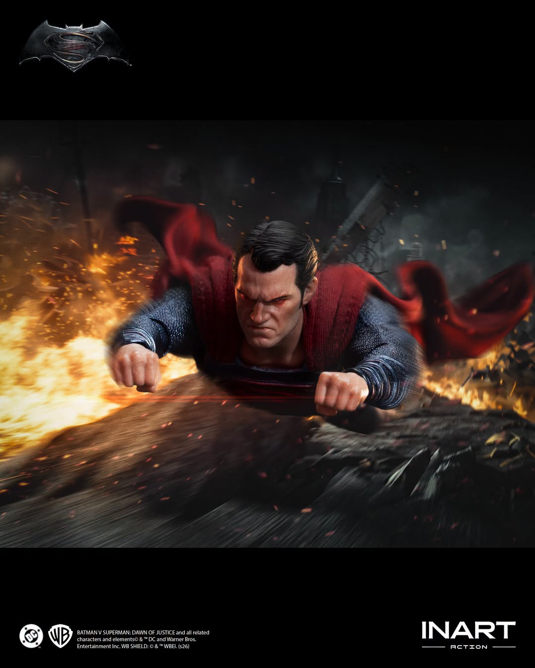 INART Collectibles - Batman VS Superman (Dawn of Justice): 1/12 Scale Superman Preorder