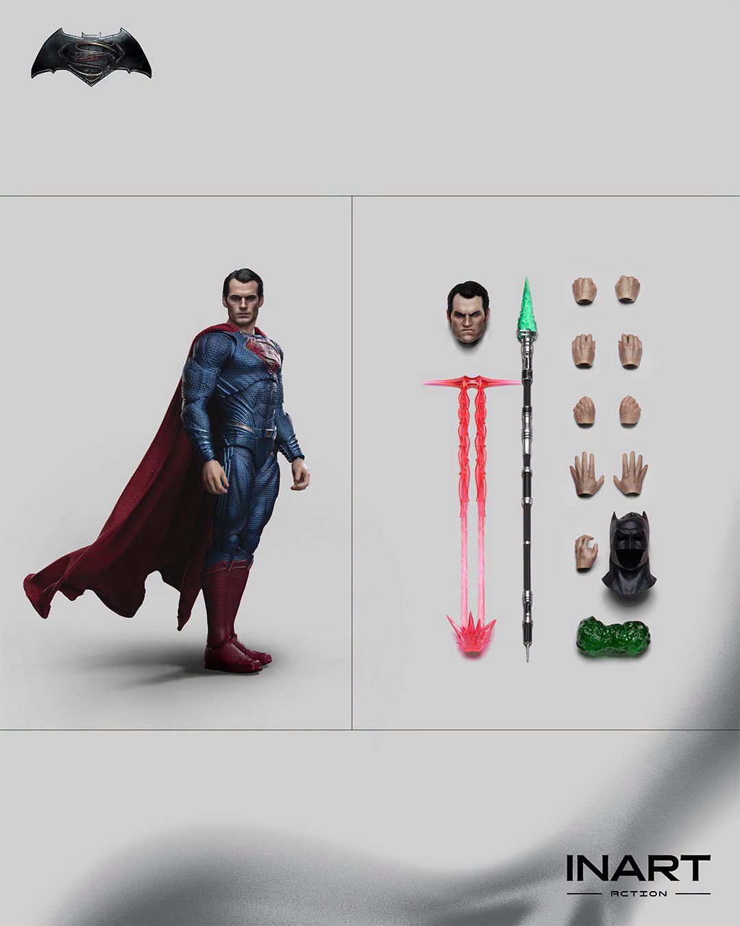 INART Collectibles - Batman VS Superman (Dawn of Justice): 1/12 Scale Superman Preorder