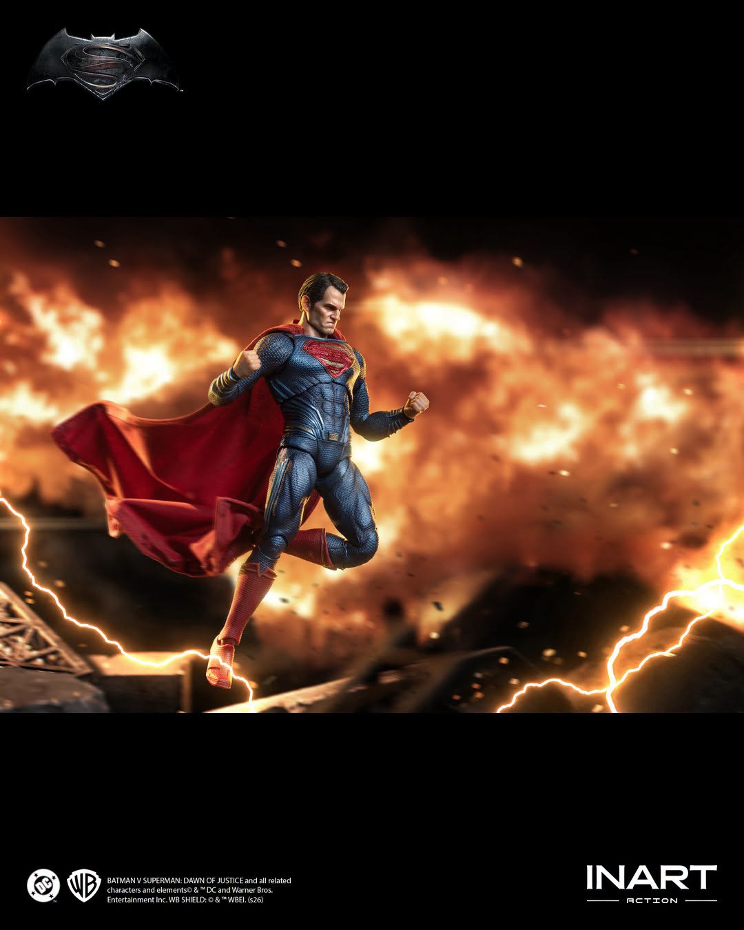 INART Collectibles - Batman VS Superman (Dawn of Justice): 1/12 Scale Superman Preorder