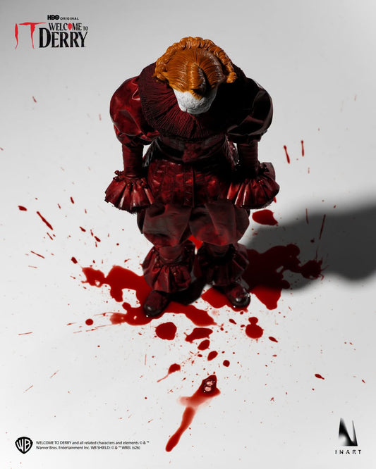 INART Collectibles:  IT: Welcome to Derry Season 1 - Pennywise (Bloody Version) 1/6 Collectible Figure - Preorder Now