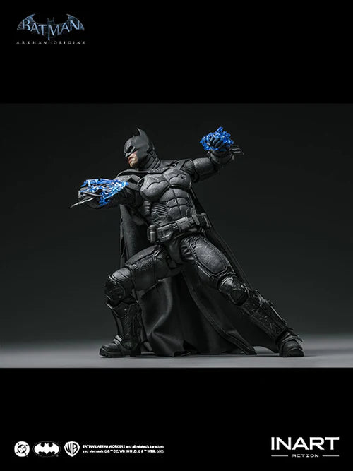 INART Collectibles - Batman: Arkham Origins - 1/12 Scale Batman (Battle Damaged Version)  Pre-order NOW