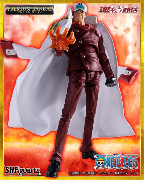 Tamashii Nations - S.H.Figuarts - One Piece: SAKAZUKI(Akainu) -MARINEFORD- Preorder Now