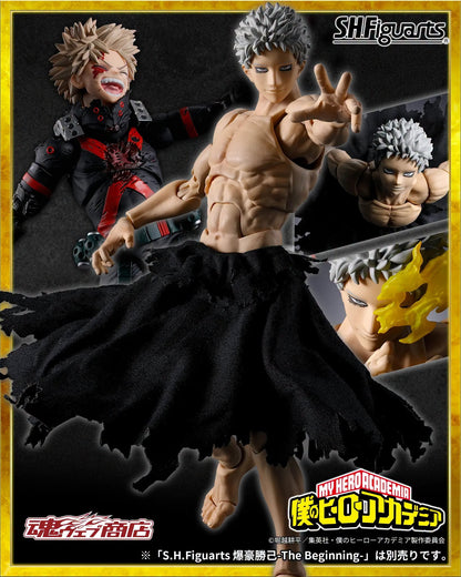 Tamashii Nations - S.H.Figuarts - My Hero Academia: All For One (Final Battle Set) Preorder Now