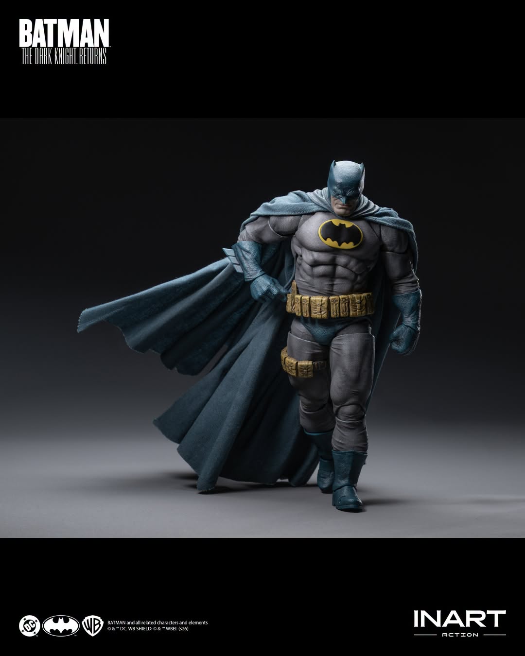 INART Collectibles - Batman The Dark Knight Returns -  1/12 Scale Batman (Blue Suit) Pre-order Now