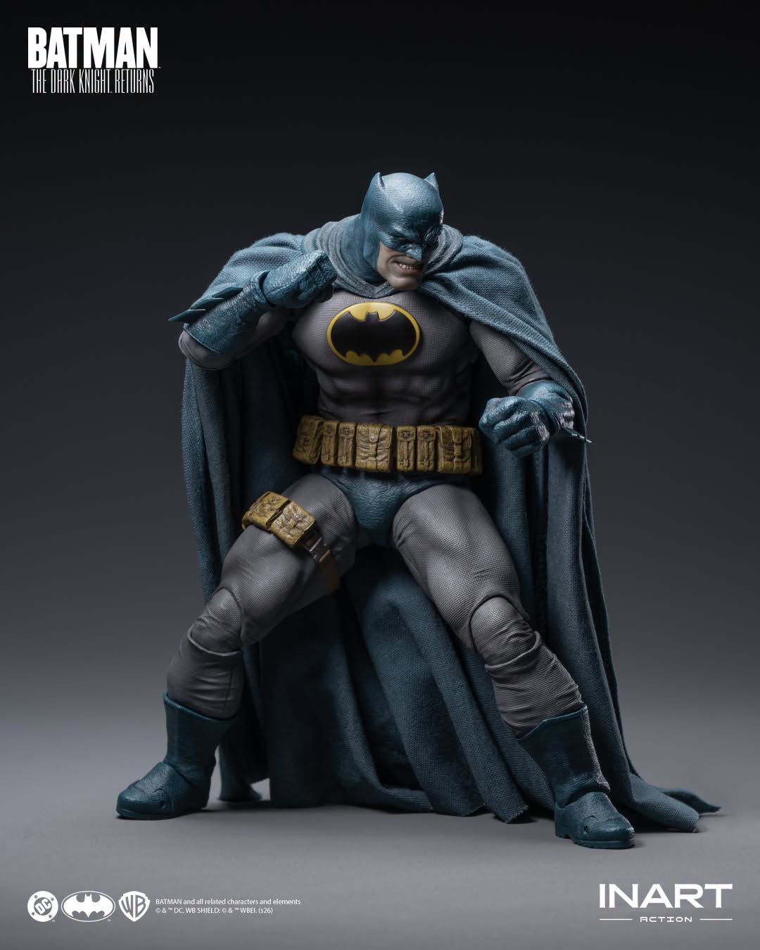 INART Collectibles - Batman The Dark Knight Returns -  1/12 Scale Batman (Blue Suit) Pre-order Now