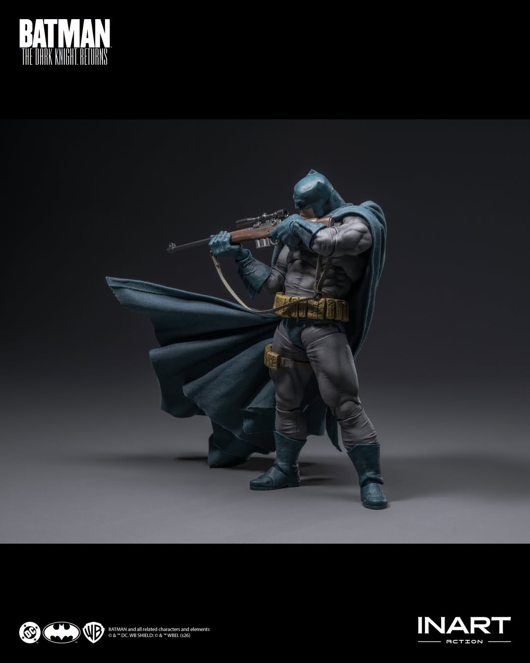 INART Collectibles - Batman The Dark Knight Returns -  1/12 Scale Batman (Blue Suit) Pre-order Now
