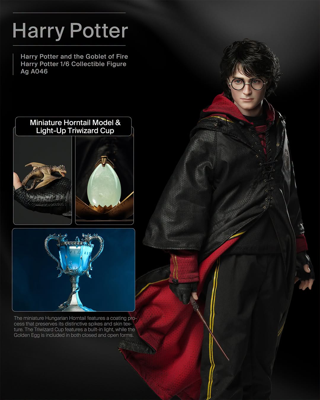 INART Collectibles - Harry Potter and the Goblet of Fire - 1/6 Scale Harry Potter  Pre-order Now
