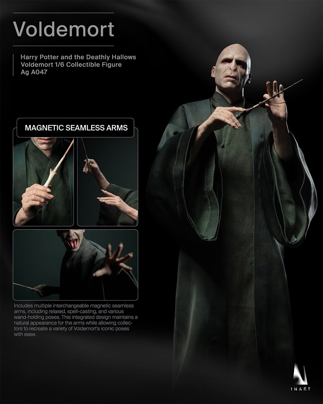 INART Collectibles - Harry Potter and the Deathly Hallows - Voldemort (Deluxe Version) Pre-order Now