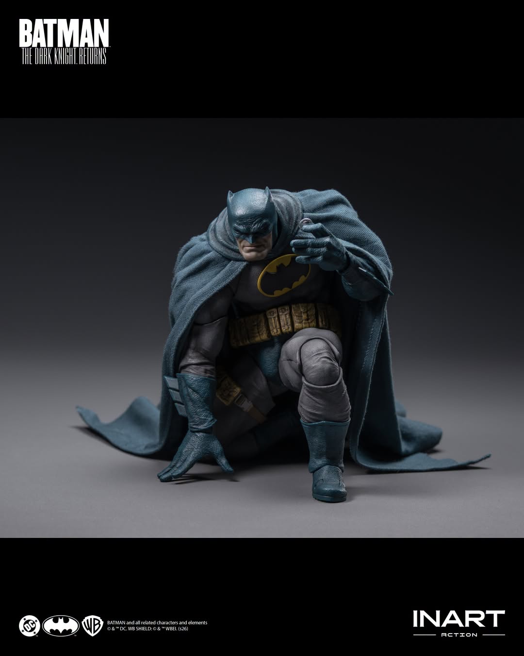 INART Collectibles - Batman The Dark Knight Returns -  1/12 Scale Batman (Blue Suit) Pre-order Now