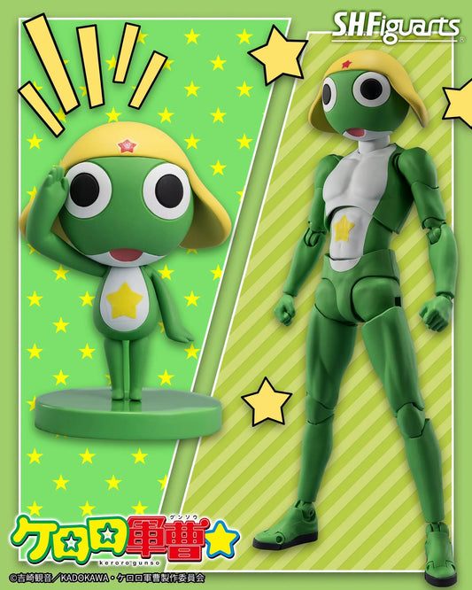 Tamashii Nations - S.H.Figuarts - Keroro and Pekoponian Suits Set Preorder