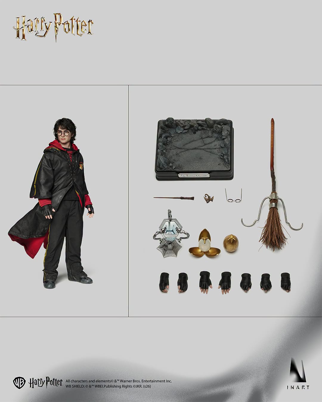 INART Collectibles - Harry Potter and the Goblet of Fire - 1/6 Scale Harry Potter  Pre-order Now