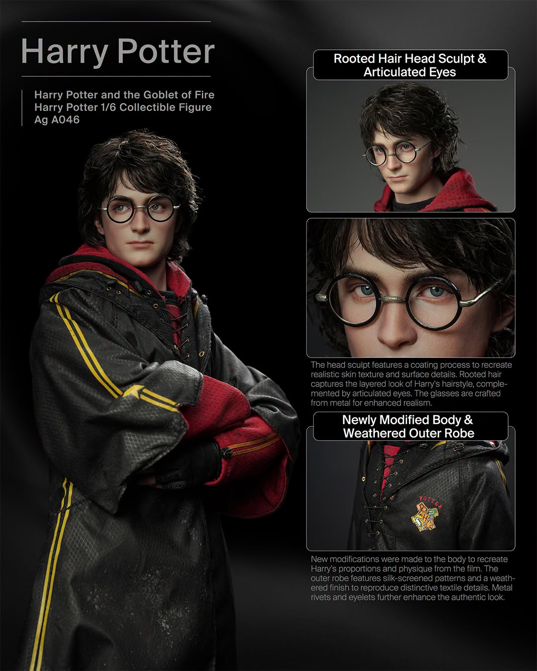 INART Collectibles - Harry Potter and the Goblet of Fire - 1/6 Scale Harry Potter  Pre-order Now
