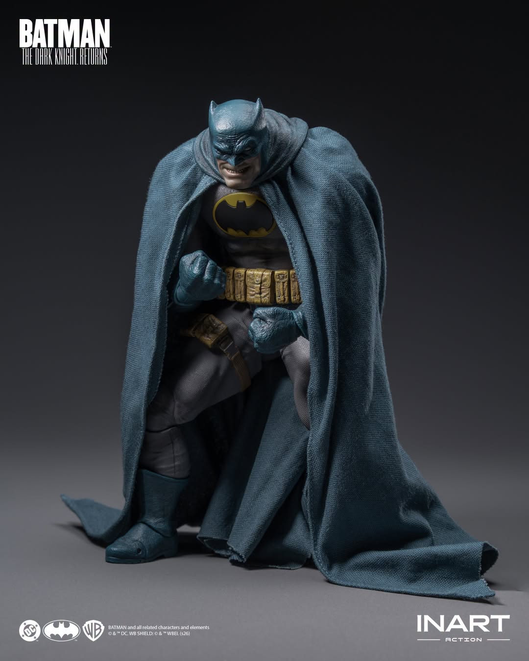 INART Collectibles - Batman The Dark Knight Returns -  1/12 Scale Batman (Blue Suit) Pre-order Now