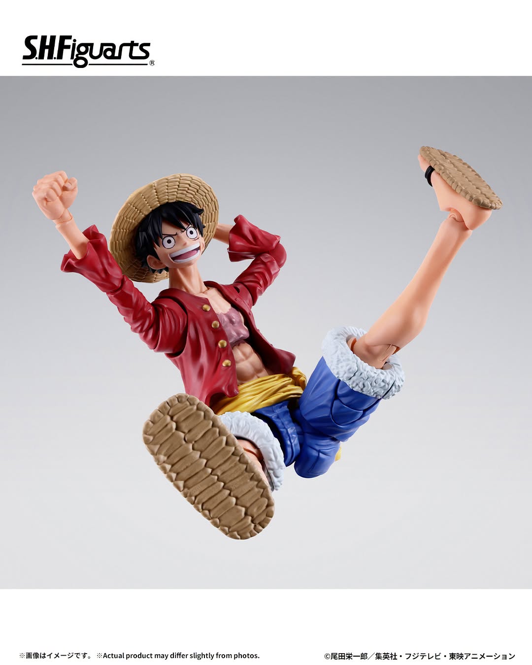 Tamashii Nations - S.H.Figuarts - One Piece: MONKEY.D.LUFFY -TWO YEARS LATER-  Preorder