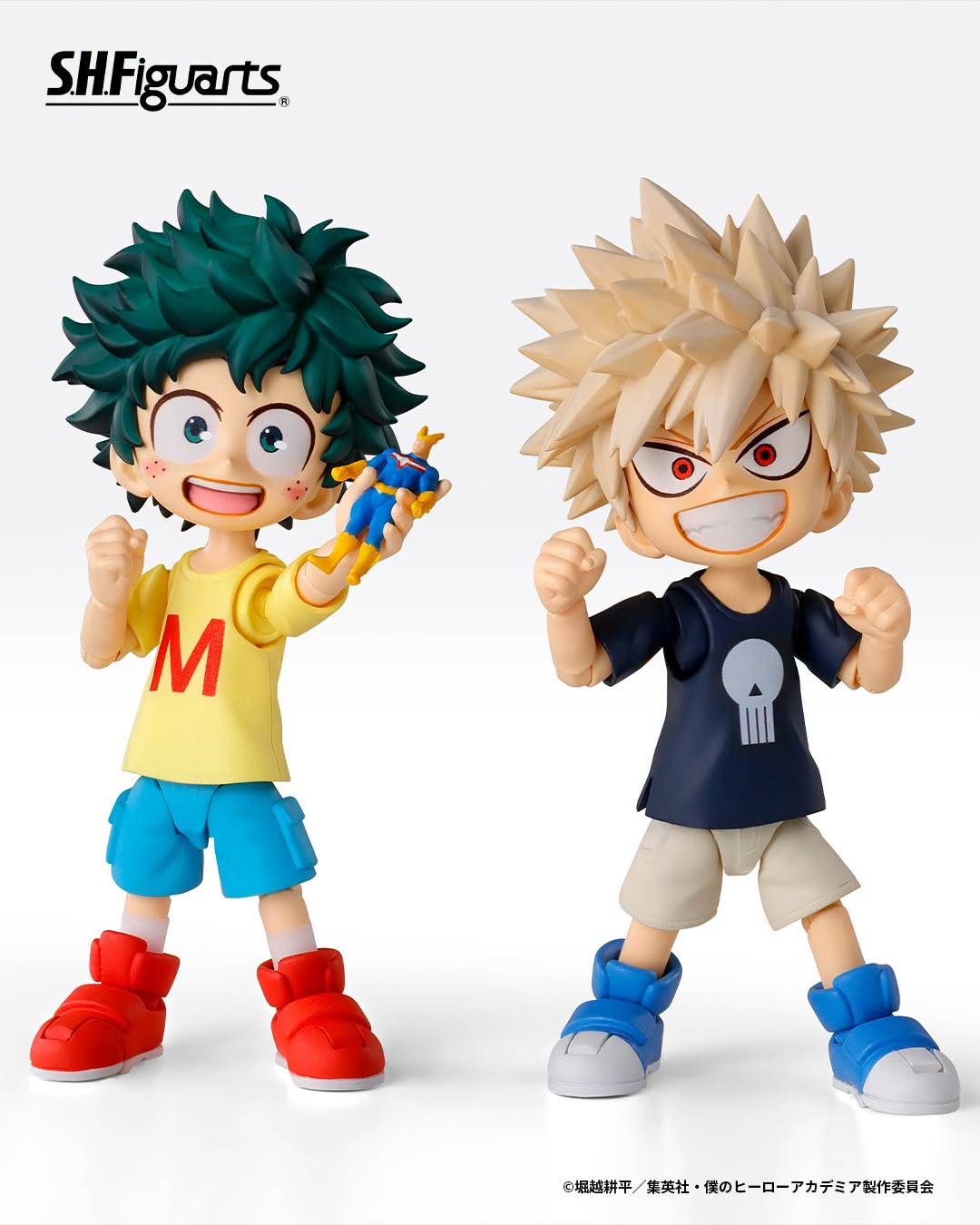 S.H.Figuarts - My Hero Academia: IZUKU MIDORIYA＆ KATSUKI BAKUGO-Childhood Set- Pre-order Now