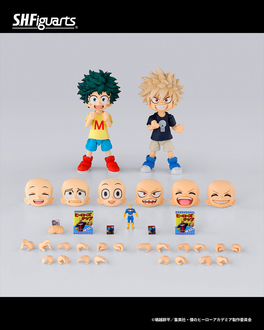 S.H.Figuarts - My Hero Academia: IZUKU MIDORIYA＆ KATSUKI BAKUGO-Childhood Set- Pre-order Now