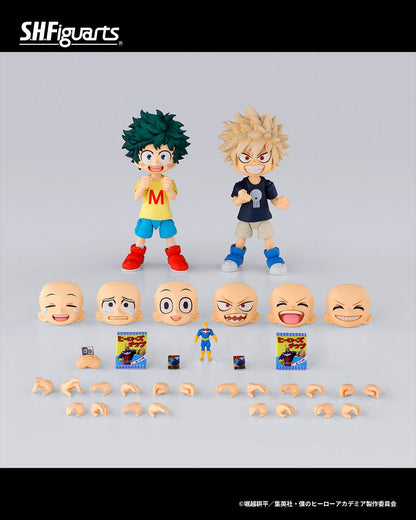 S.H.Figuarts - My Hero Academia: IZUKU MIDORIYA＆ KATSUKI BAKUGO-Childhood Set- Pre-order Now