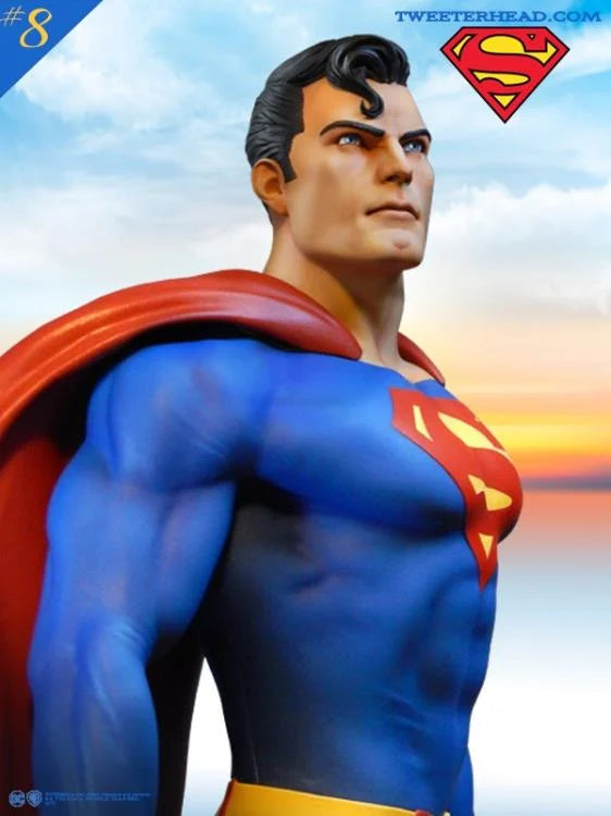PRE-LOVED - Tweeterhead: Super Powers Superman Maquette Statue