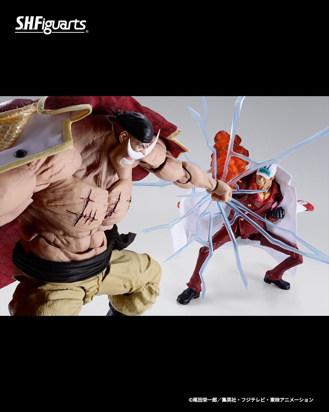 Tamashii Nations Web Exclusive - S.H.Figuarts - One Piece: EDWARD.NEWGATE -MARINEFORD- Pre-order Now
