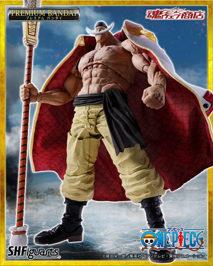 Tamashii Nations Web Exclusive - S.H.Figuarts - One Piece: EDWARD.NEWGATE -MARINEFORD- Pre-order Now