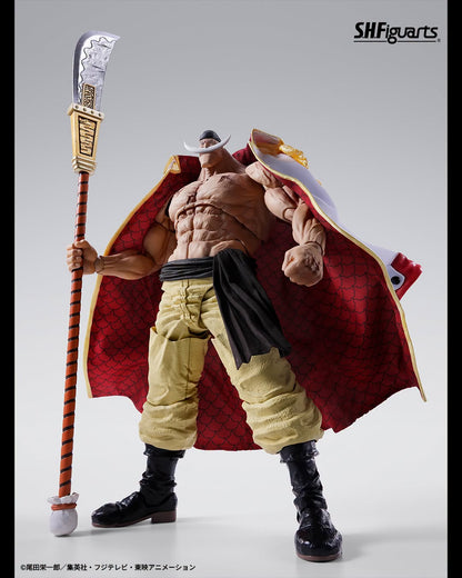 Tamashii Nations Web Exclusive - S.H.Figuarts - One Piece: EDWARD.NEWGATE -MARINEFORD- Pre-order Now