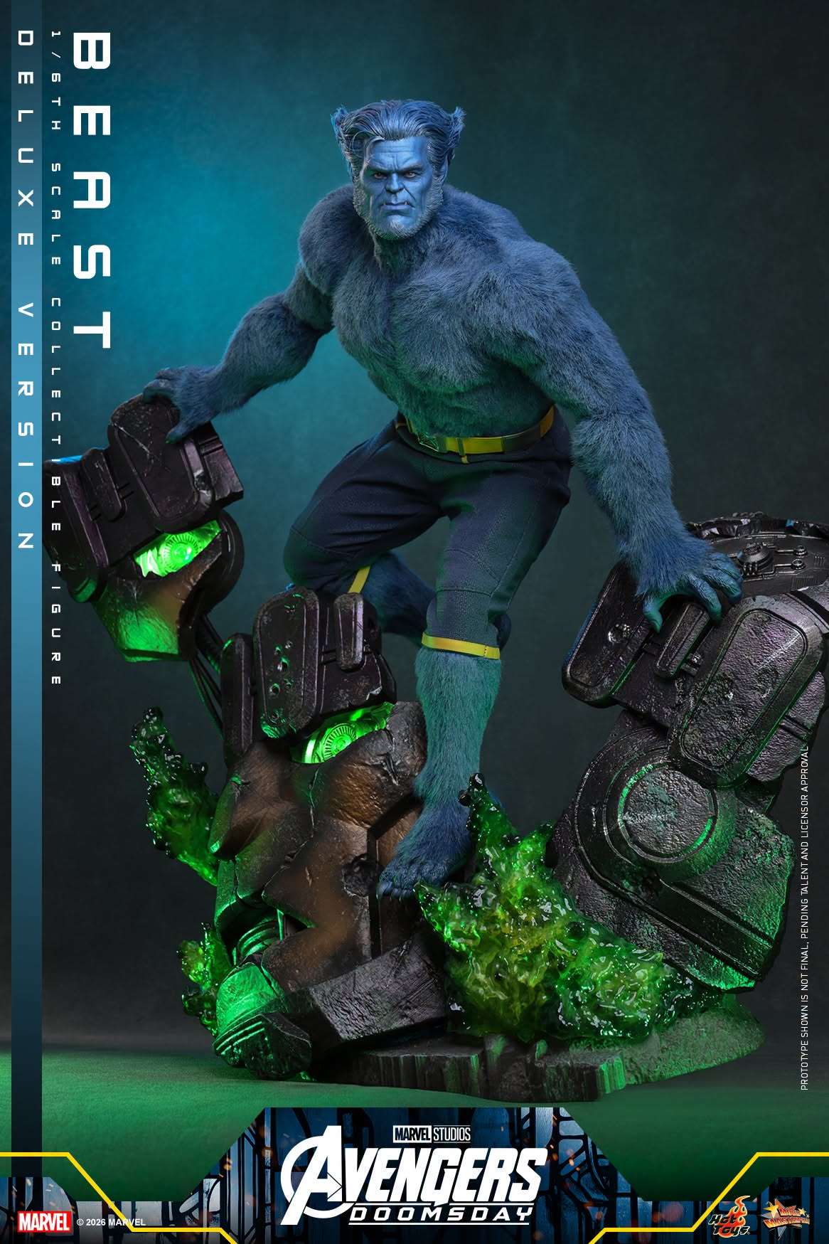 Hot Toys – MMS921 – Avengers: Doomsday: Beast (Deluxe Version) 1/6th scale Collectible Figure - Preorder Now