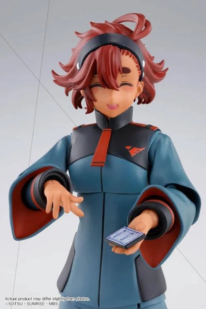 Tamashii Nations - S.H.Figuarts - Mobile Suit Gundam: The Witch From Mercury: Suletta Mercury (Regular Uniform Ver.) Action Figure with Option Set