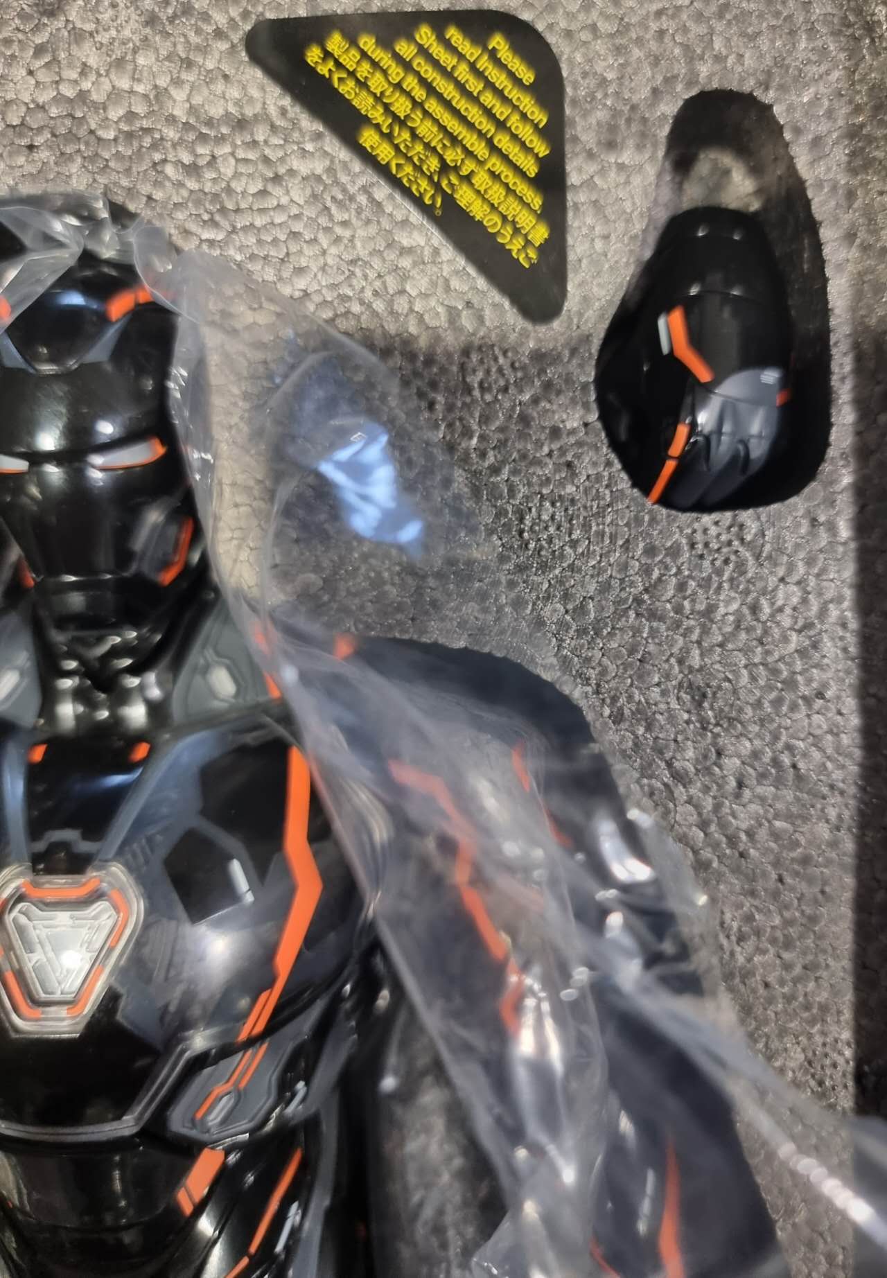 PRE-LOVED - Hot Toys - MMS597D39 - Iron Man Mark L 4.0 Neon Tech (2021 Toys Fair Exclusive)