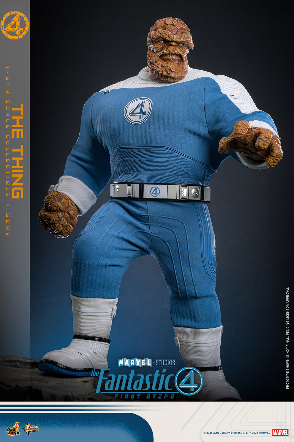 Hot Toys - The Fantastic Four: First Steps - MMS813: The Thing 1/6th Scale Collectible Figure