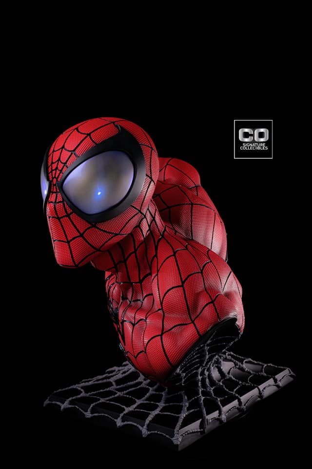 PRE-LOVED - CO Signature Collectibles: Spider-Man Life Size Bust